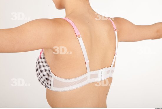 Back Woman Animation references Underwear Bra Studio photo references