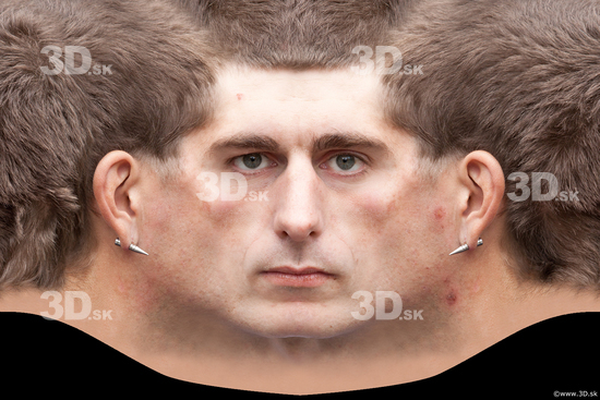 Head Man White Jewel Slim Head textures