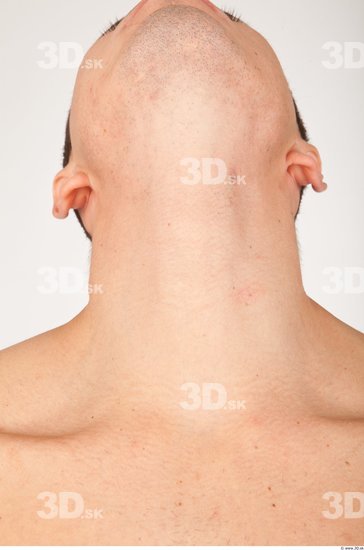 Neck Man Nude Athletic Studio photo references