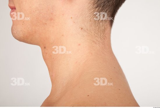 Neck Man Nude Athletic Studio photo references