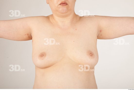 Breast Woman Nude Overweight Studio photo references