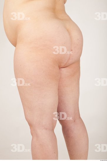 Thigh Woman Nude Overweight Studio photo references