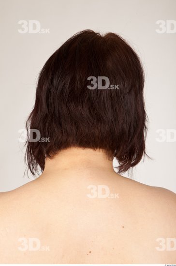 Head Woman Overweight Studio photo references