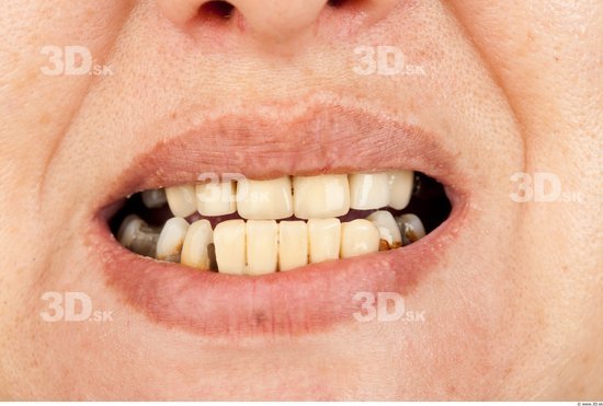 Teeth Woman Overweight Studio photo references