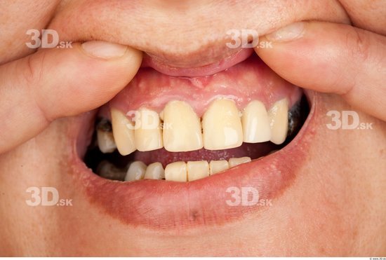 Teeth Woman Overweight Studio photo references