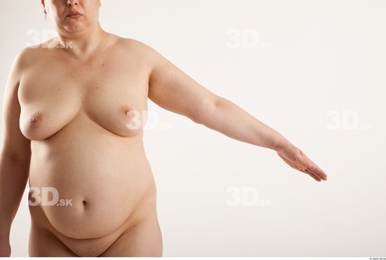 Arm Woman Animation references White Nude Overweight