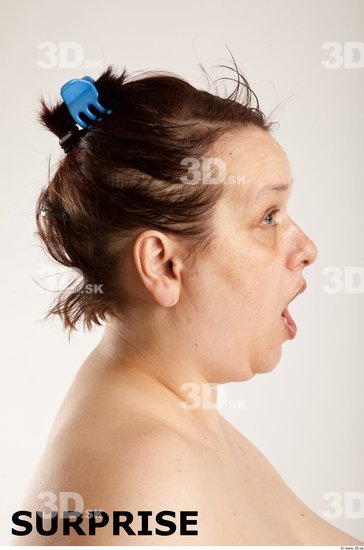 Head Emotions Woman White Overweight