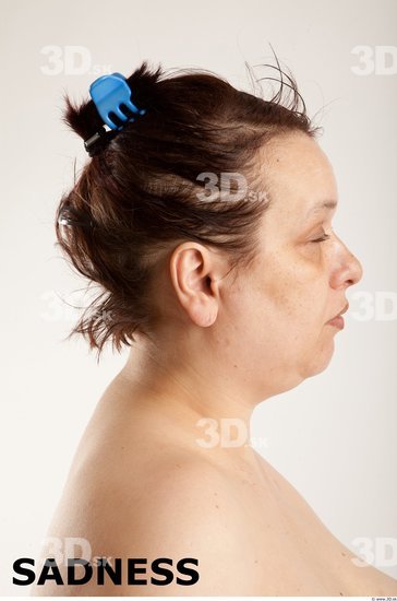 Head Emotions Woman White Overweight