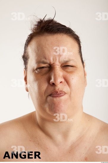 Head Emotions Woman White Overweight