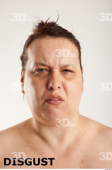 Head Emotions Woman White Overweight