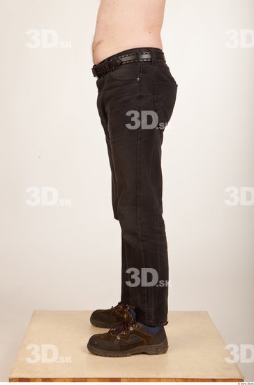 Leg Man Casual Trousers Average Studio photo references