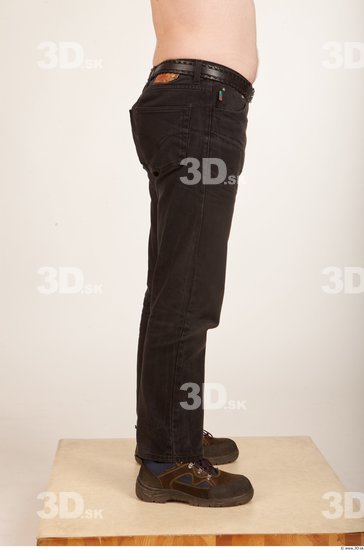 Leg Man Casual Trousers Average Studio photo references