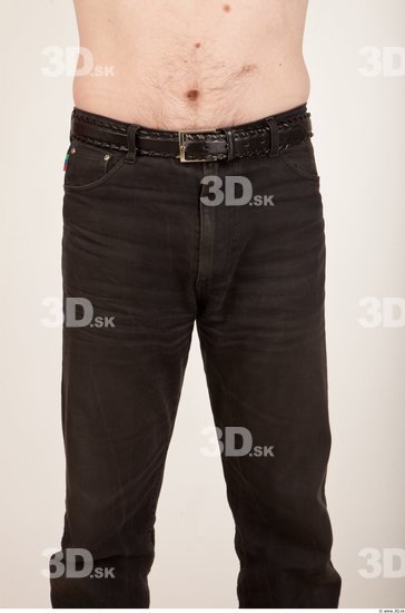 Thigh Man Casual Trousers Average Studio photo references