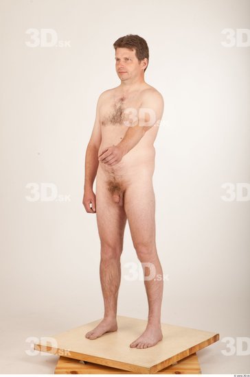 Whole Body Man Nude Average Studio photo references