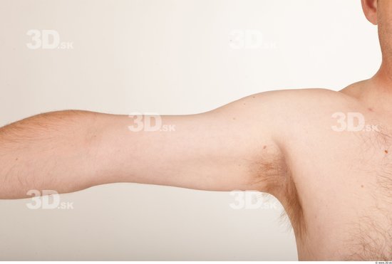 Arm Man Nude Average Studio photo references