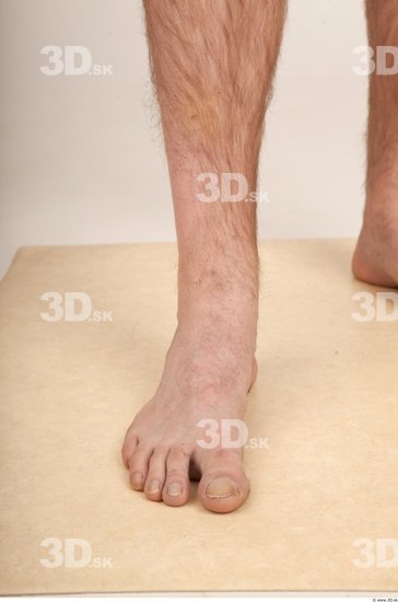 Foot Man Nude Average Studio photo references