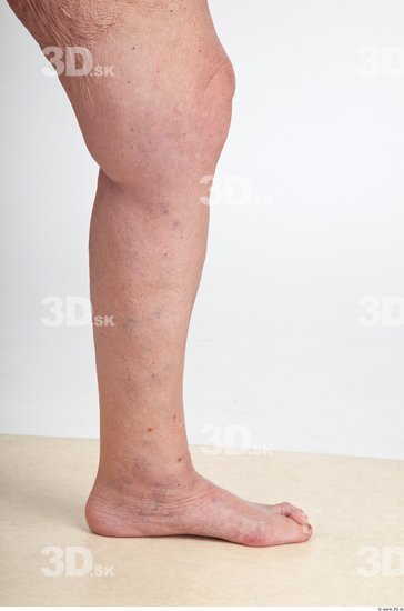 Leg Nude Overweight Wrinkles Studio photo references