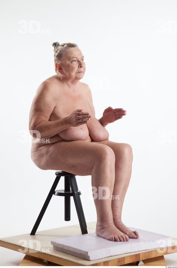 and more Whole Body Woman Artistic poses White Nude Overweight