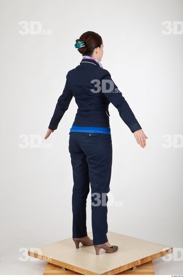 Whole Body Woman Formal Slim Studio photo references