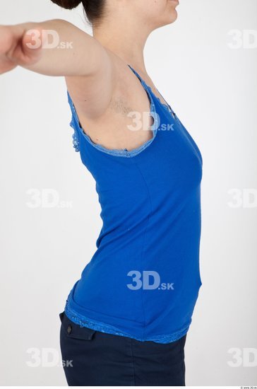 Upper Body Woman Formal Slim Top Studio photo references