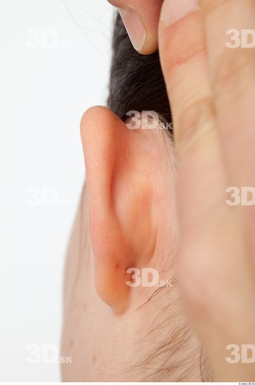 Ear Woman Slim Studio photo references