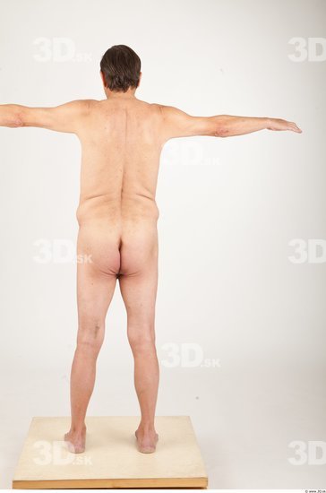 Whole Body T poses Nude Average Studio photo references