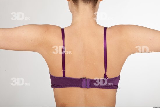 Back Underwear Bra Slim Studio photo references