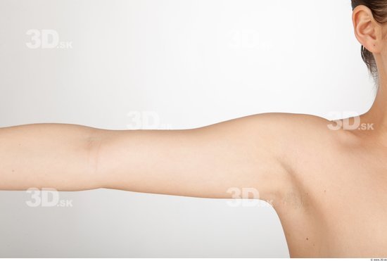 Arm Nude Slim Studio photo references