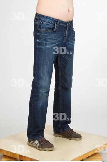 Leg Man Casual Jeans Average Studio photo references