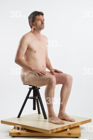 Whole Body Man Artistic poses White Nude Average