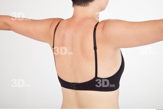 Back Woman Underwear Bra Slim Studio photo references