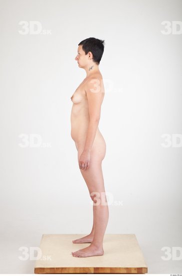 Whole Body Woman Animation references Nude Slim Studio photo references