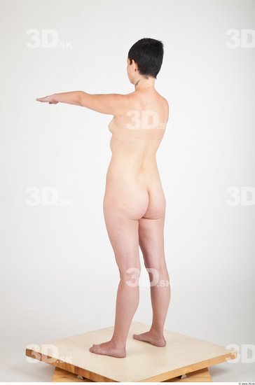 Whole Body Woman Animation references Nude Slim Studio photo references