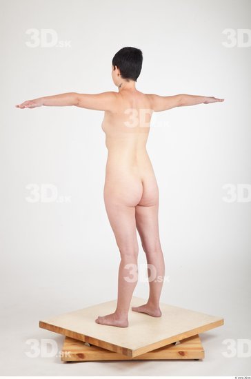 Whole Body Woman T poses Nude Slim Studio photo references