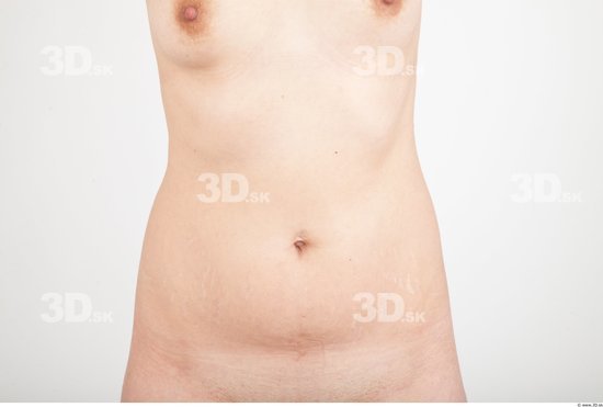 Belly Woman Nude Slim Studio photo references