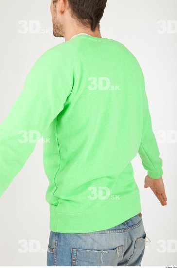 Upper Body Man Casual Sweater Athletic Studio photo references