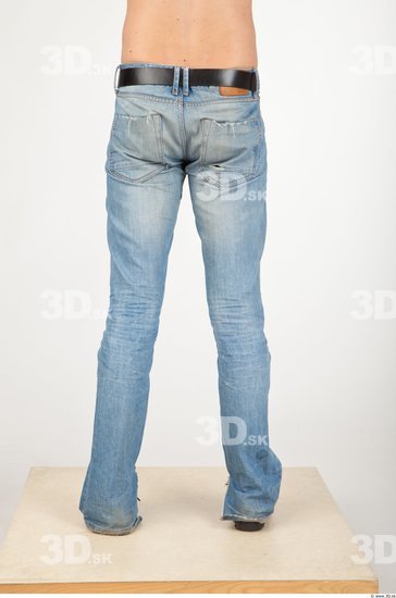 Leg Man Casual Jeans Athletic Studio photo references