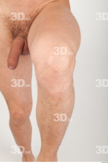 Knee Man Nude Athletic Studio photo references