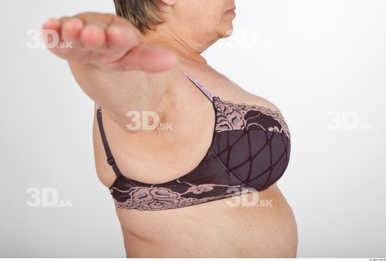 Breast Woman Underwear Bra Average Wrinkles Studio photo references