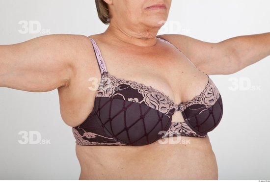 Breast Woman Underwear Bra Average Wrinkles Studio photo references