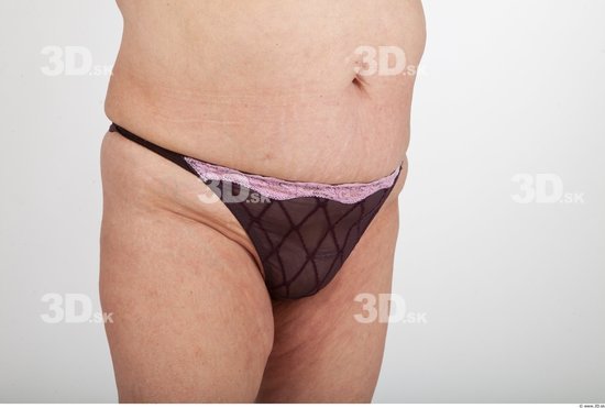 Hips Woman Underwear Average Panties Wrinkles Studio photo references