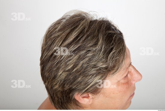 Hair Woman Average Wrinkles Studio photo references