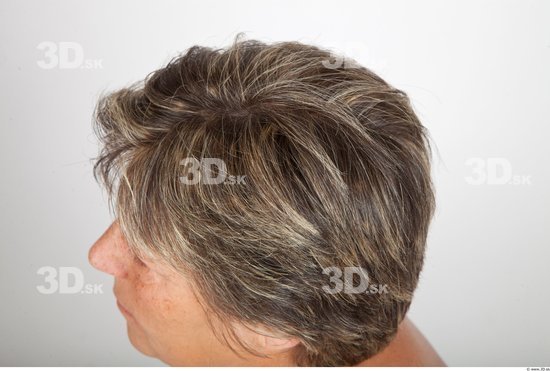 Hair Woman Average Wrinkles Studio photo references