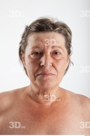 Head Woman Animation references White Average Wrinkles