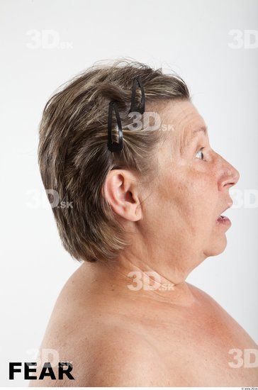 Head Emotions Woman White Average Wrinkles