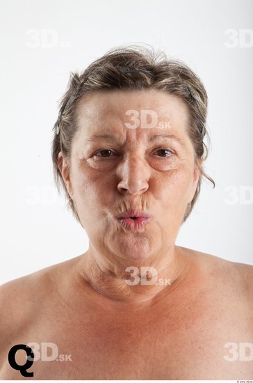 Head Phonemes Woman White Average Wrinkles