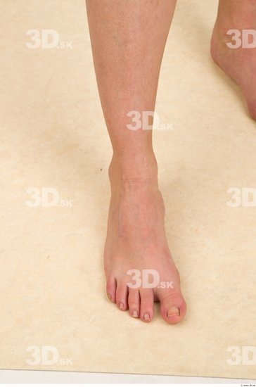 Foot Woman Nude Average Studio photo references