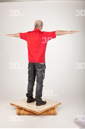 Whole Body Man Animation references T poses Casual Average Wrinkles Studio photo references