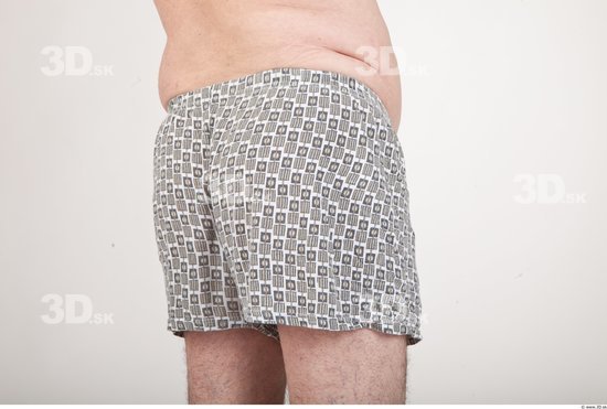 Bottom Man Underwear Shorts Average Wrinkles Studio photo references