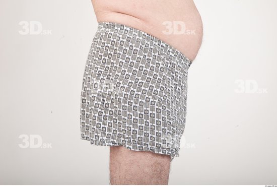 Hips Man Underwear Shorts Average Wrinkles Studio photo references